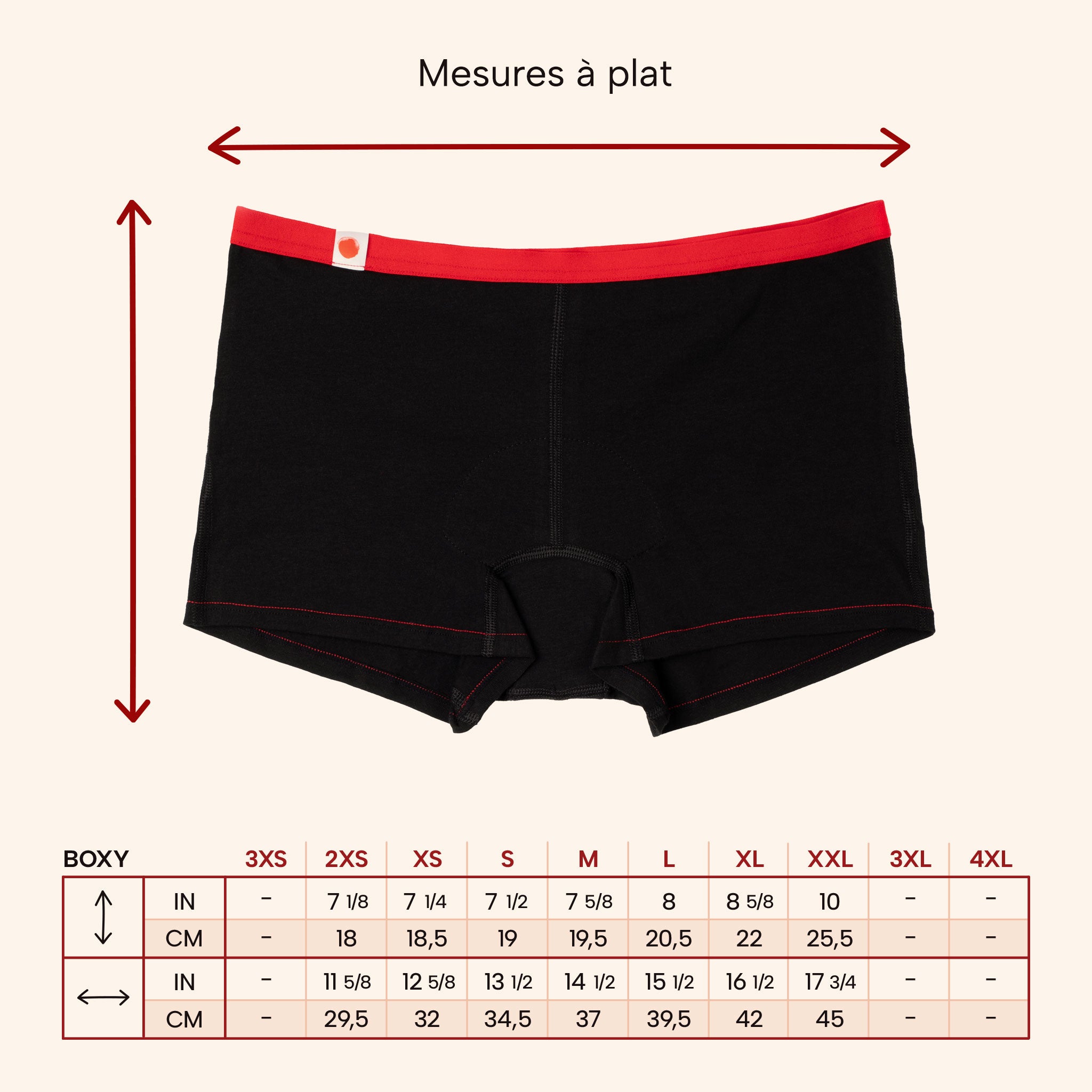 The Boxy: Menstrual underwear