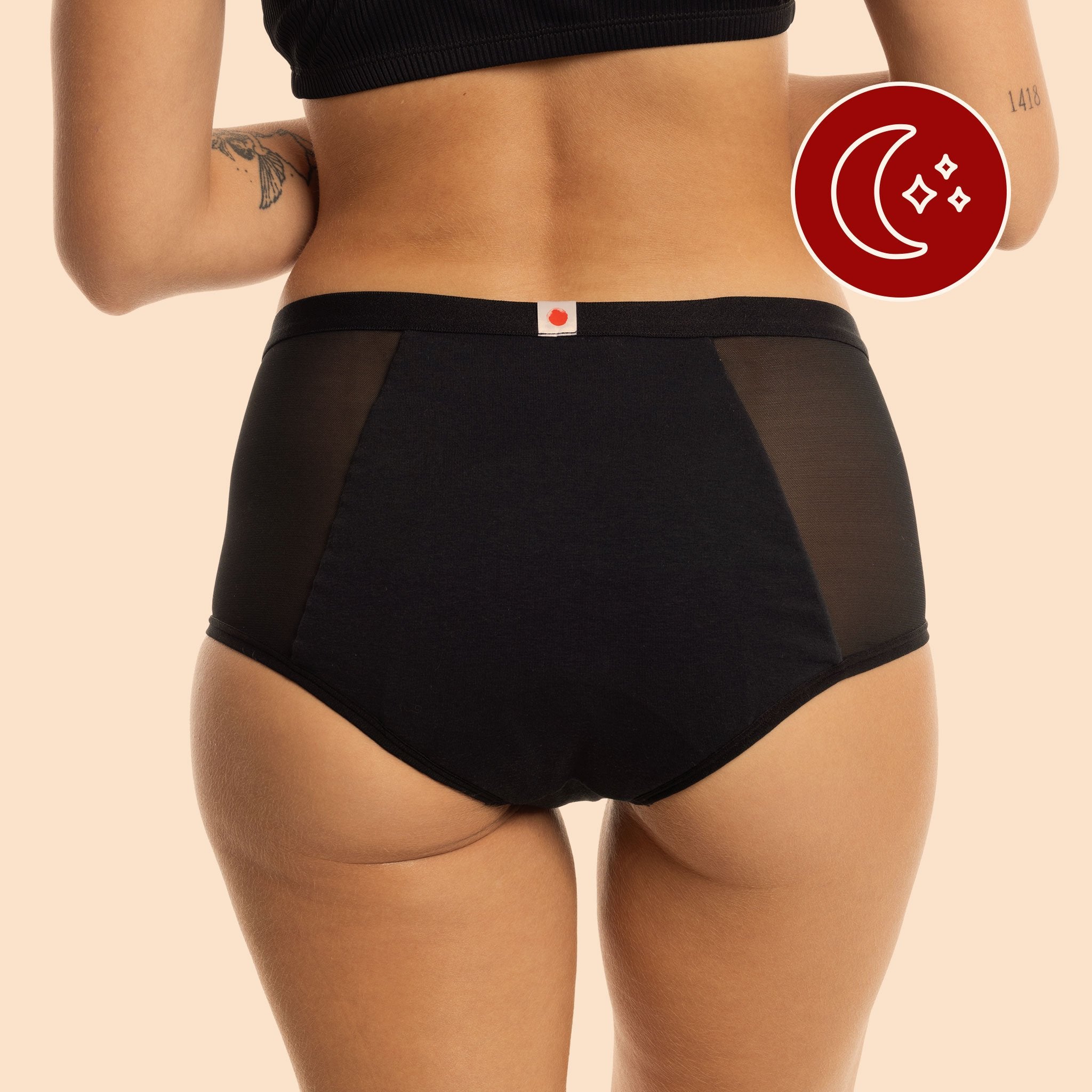 Fashion (A-Red)High Waist Thermal Panties For Women Flat Belly Slimming  Shaping Panties Seamless Period Menstrual Underwear Safety Shorts 2023 SCH